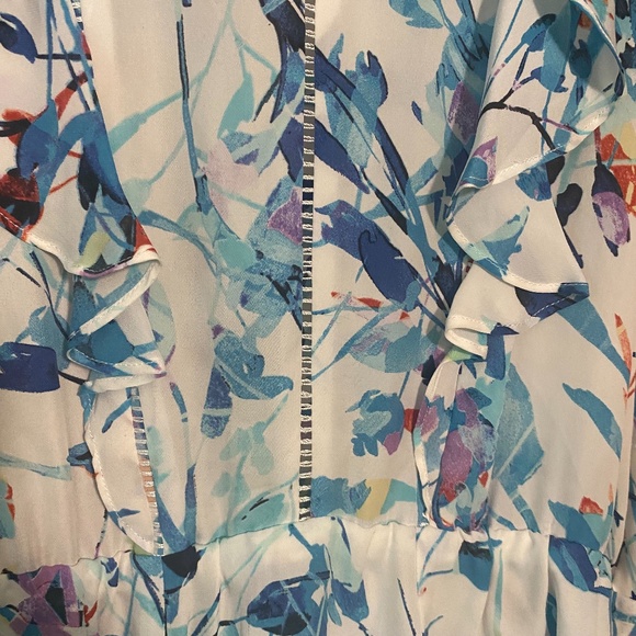 Parker Lana Drop Waist Silk Dress in Catalonia size XS - Picture 10 of 16